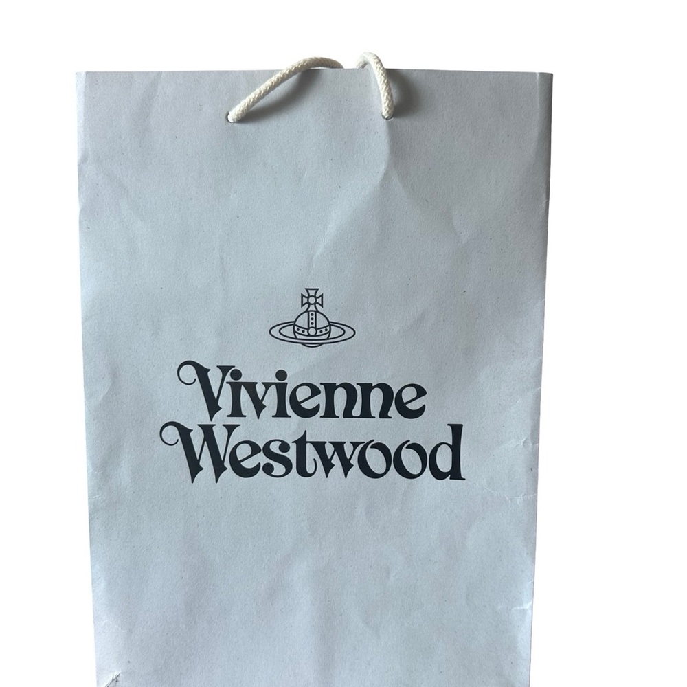 Vivienne Westwood Classic White Tote 11x15.5
